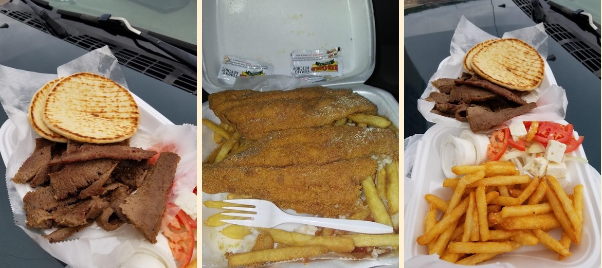 Spanky's Gyros III Menu